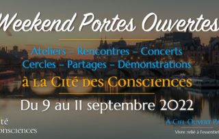 Weekend portes ouvertes – La Cité des Consciences