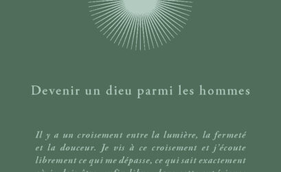 Devenir un dieu parmi les hommes – Bertrand Vergely